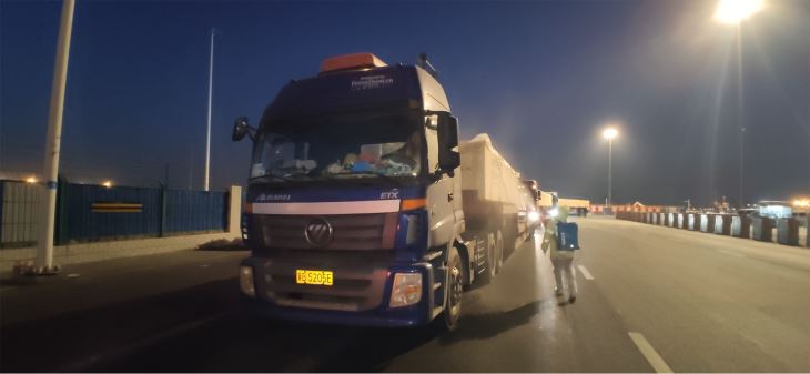 天津铁路拖车
